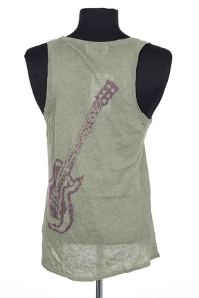 Top sans manche Zadig & Voltaire Vert en Lin