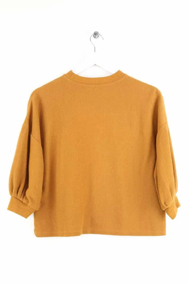 Top Sessun Jaune en Coton