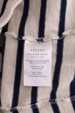 Top Sézane Beige en Coton