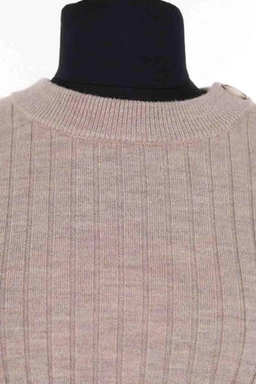 Top Sézane Beige en Laine