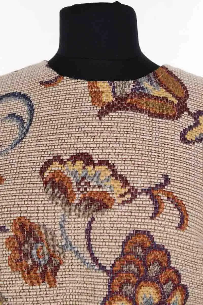 Top Sézane Beige en Synthétique