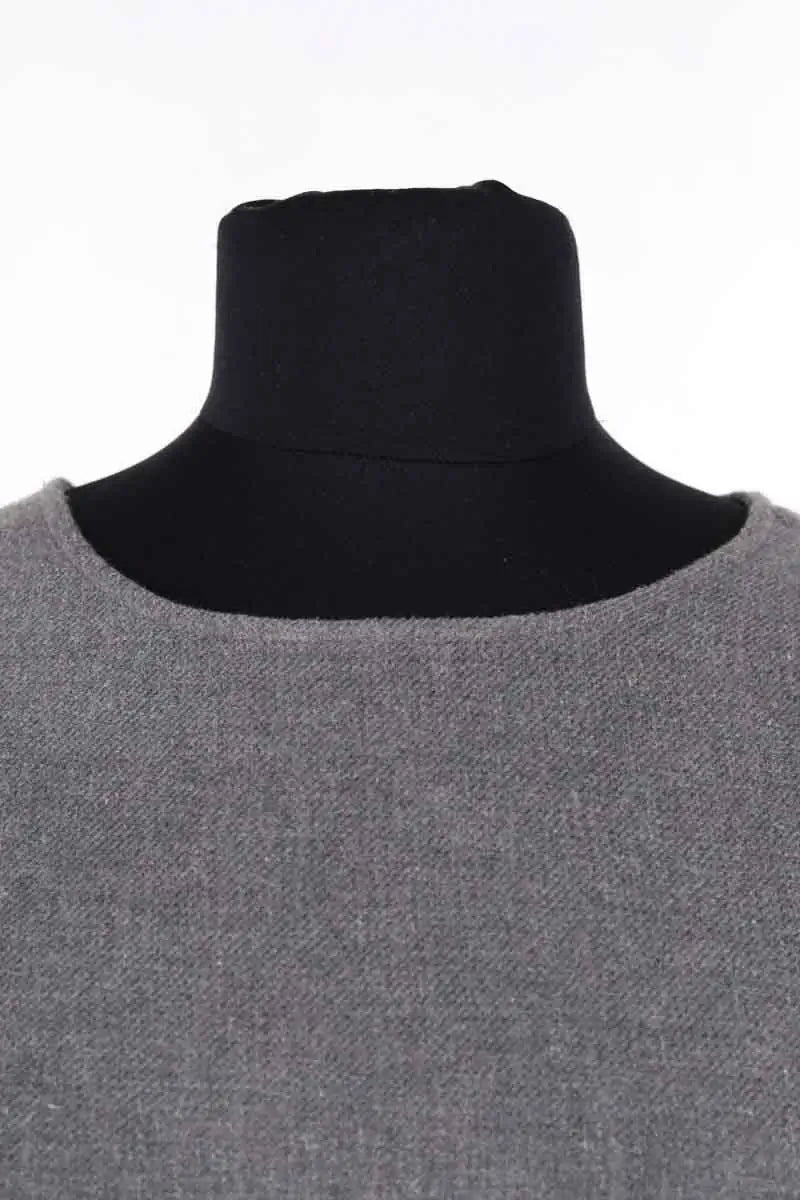 Top Sézane Gris en Coton