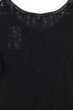 Top Sézane Noir en Coton