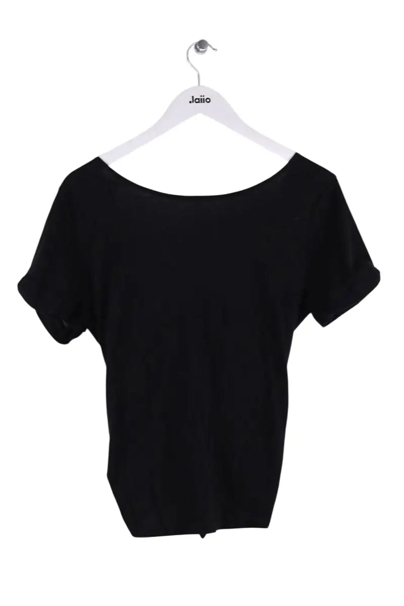 Top Sézane Noir en Coton, taille M - Seconde Main