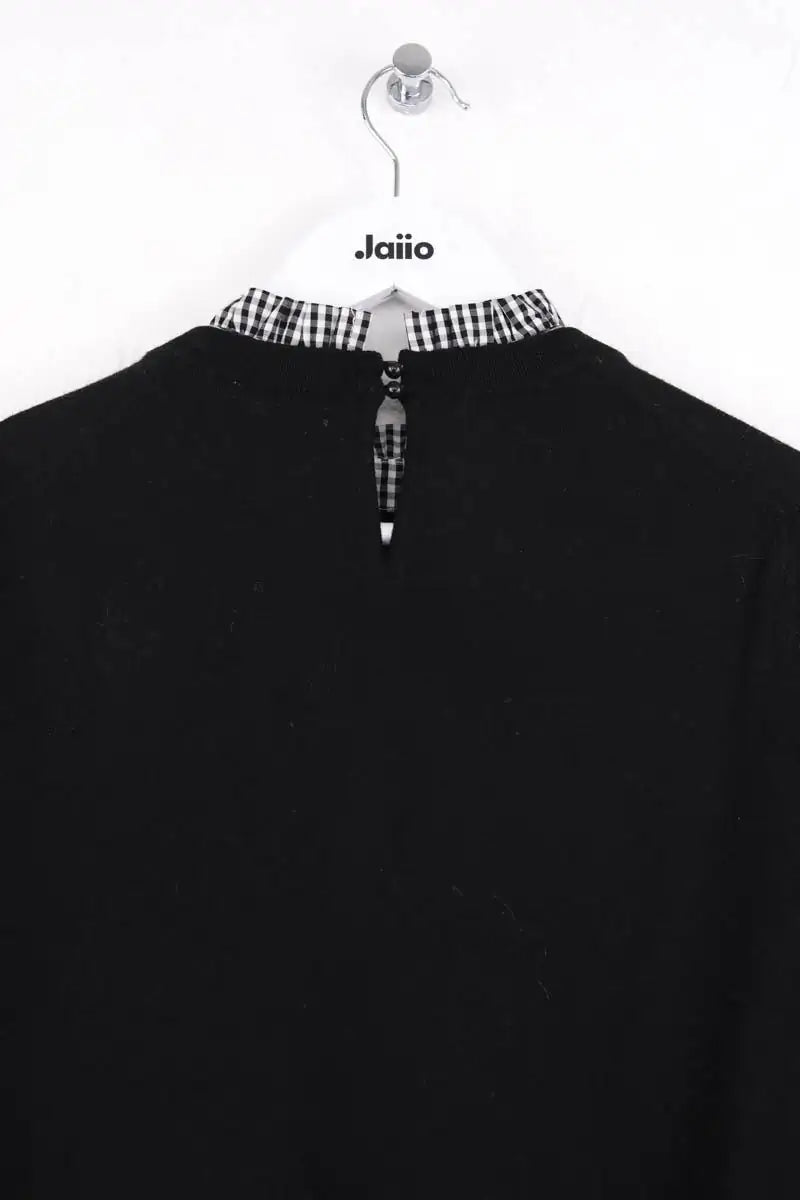 Top Sézane Noir en Coton