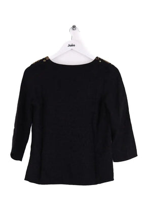 Top Sézane Noir en Viscose