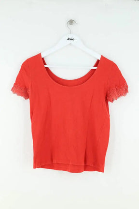 Top Sézane Rouge en Coton