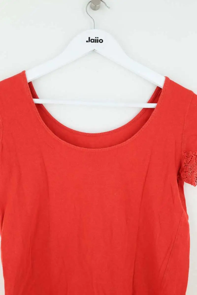 Top Sézane Rouge en Coton