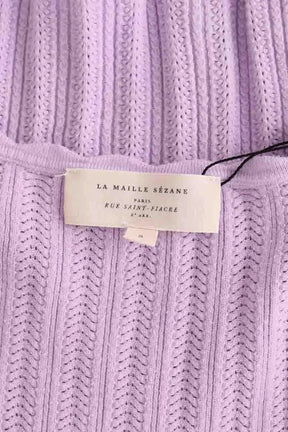 Top Sézane Violet en Coton