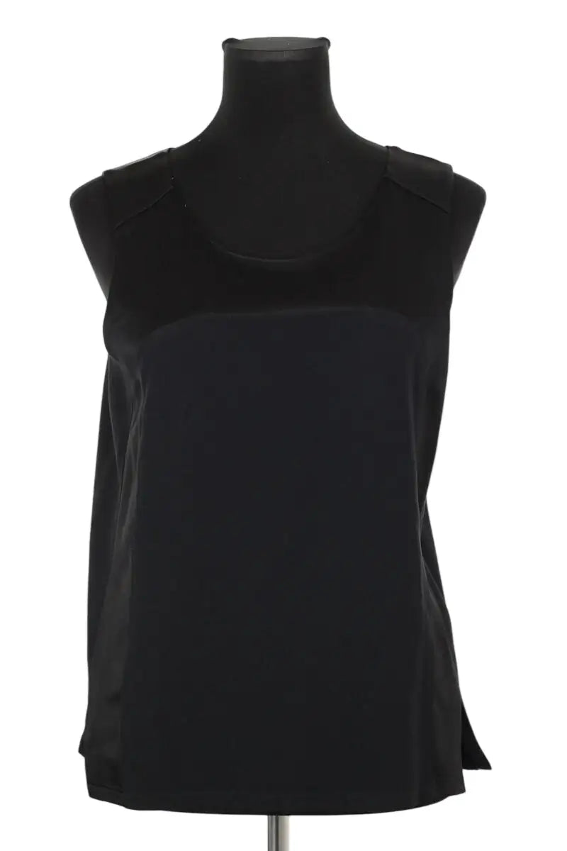 Top Sonia Rykiel Noir en Synthétique, taille L - Seconde Main