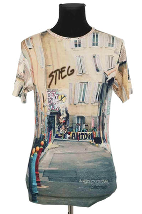 Top Stieglitz Beige en Viscose, taille L - Seconde Main