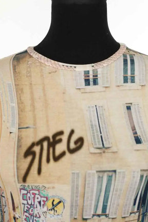 Top Stieglitz Beige en Viscose