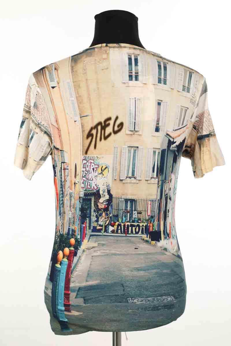 Top Stieglitz Beige en Viscose