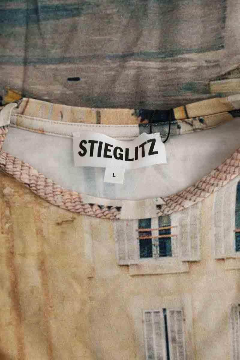 Top Stieglitz Beige en Viscose