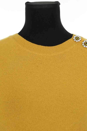 Top Tara Jarmon Jaune en Laine