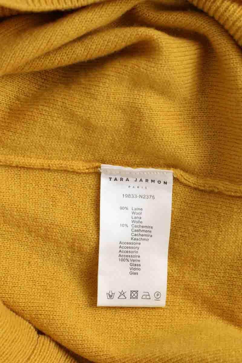 Top Tara Jarmon Jaune en Laine