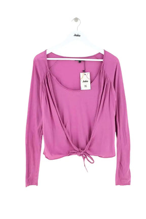 Top Tara Jarmon Violet en Coton, taille S - Seconde Main