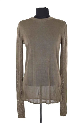 Top The Frankie Shop Kaki en Viscose, taille S - Seconde Main