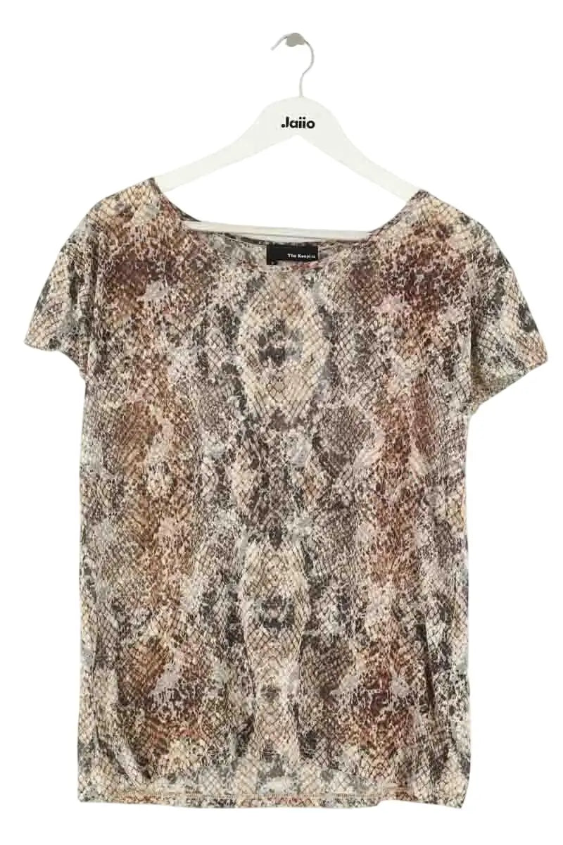 Top The Kooples Kaki en Synthétique, taille S - Seconde Main