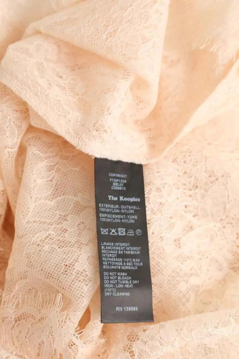 Top The Kooples Rose en Synthétique