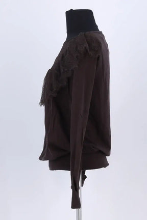 Top Vanessa Bruno Marron en Coton