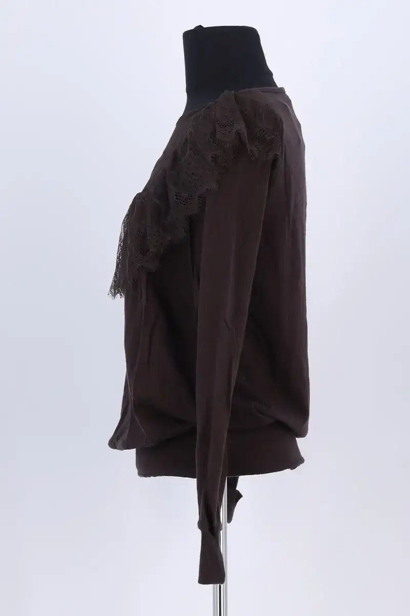Top Vanessa Bruno Marron en Coton