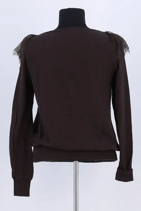 Top Vanessa Bruno Marron en Coton