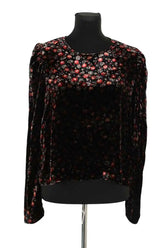 Top Vanessa Bruno Noir en Viscose, taille L - Seconde Main