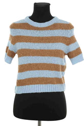 Top Warm hugs only Bleu en Synthétique, taille S - Seconde Main