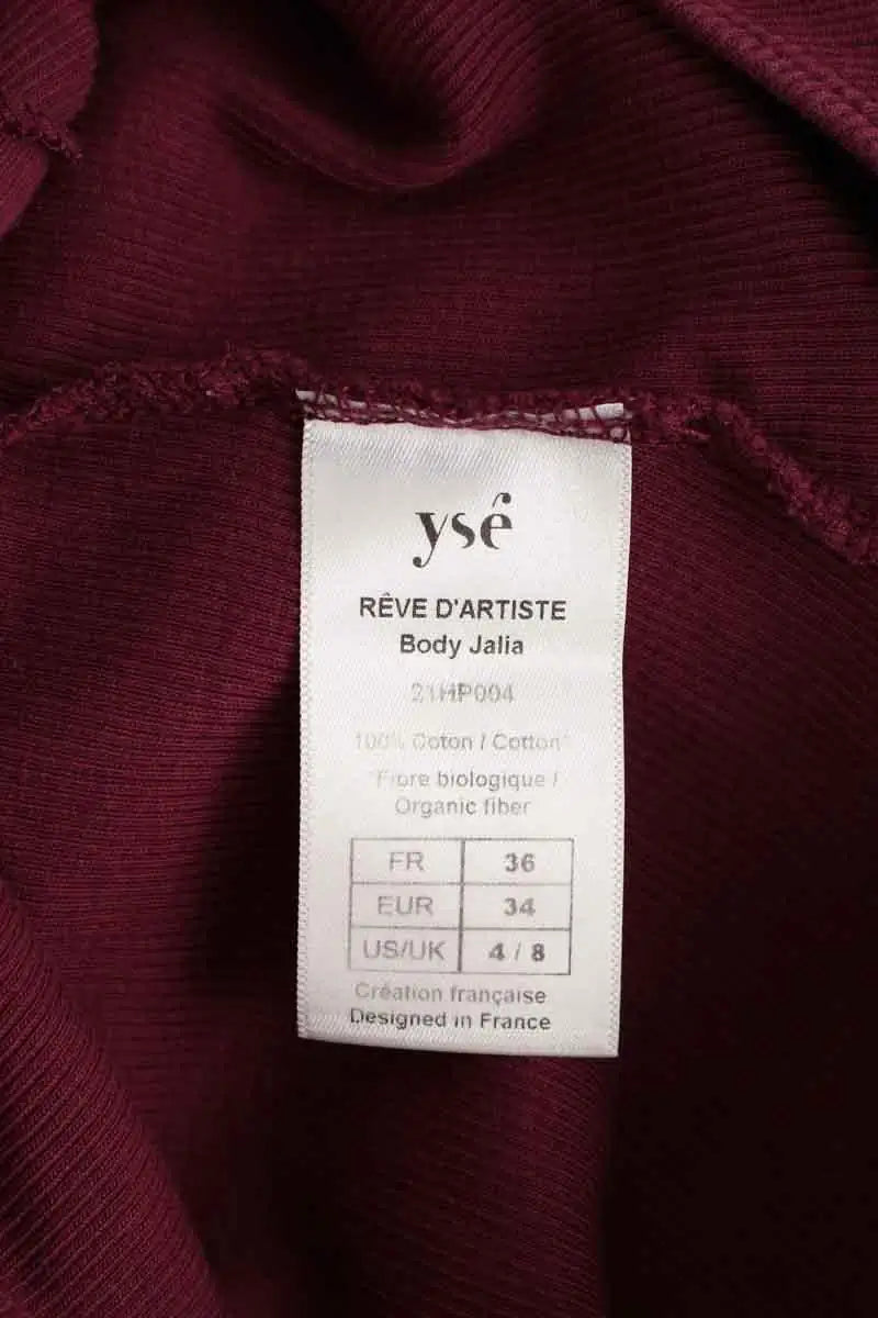Top Ysé Violet en Coton