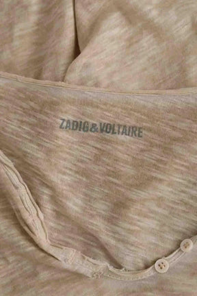 Top Zadig & Voltaire Beige en Coton