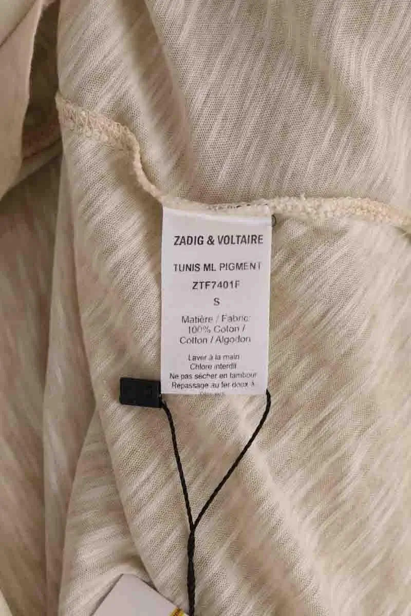 Top Zadig & Voltaire Beige en Coton