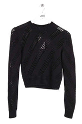 Pull Saint Laurent Noir en Viscose, taille S - Seconde Main