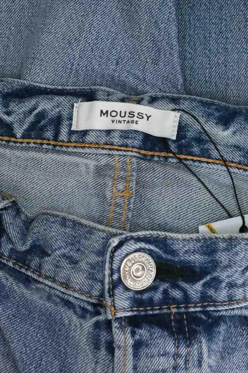 Jean droit MOUSSY Bleu en Coton