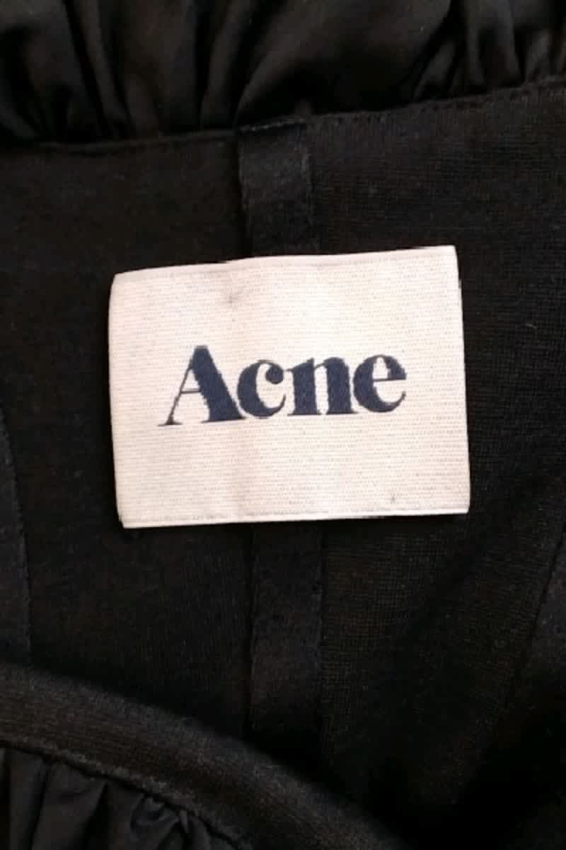 Maxi Acne Studios  Noir