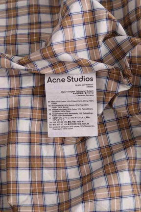 Trench-coat Acne Studios Beige en Coton