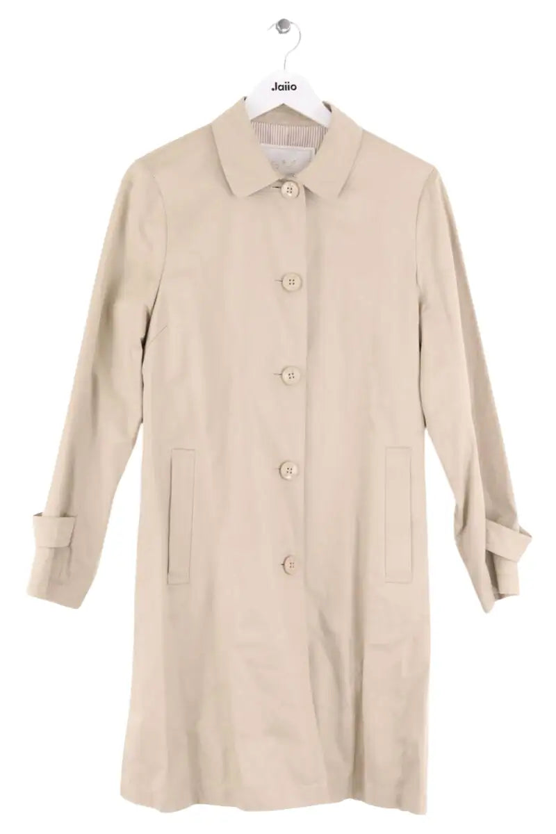 Trench-coat Agnès B. Beige en Coton, taille M - Seconde Main