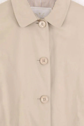 Trench-coat Agnès B. Beige en Coton