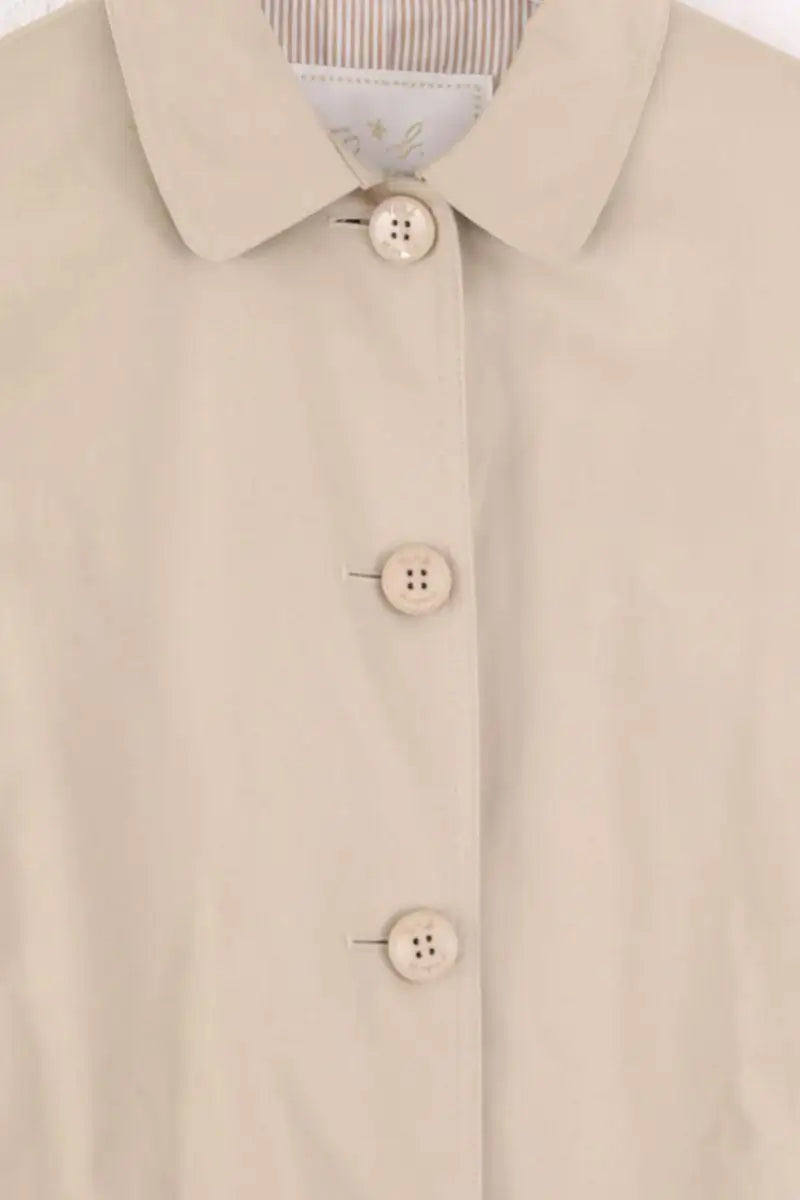 Trench-coat Agnès B. Beige en Coton