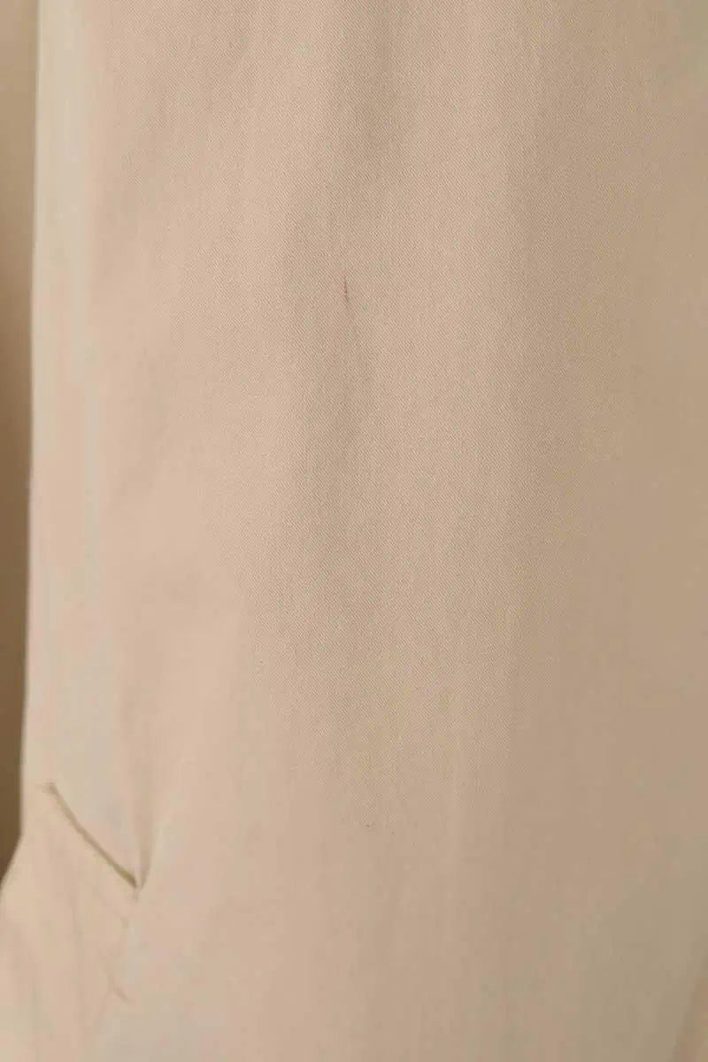 Trench-coat American Vintage Beige en Coton