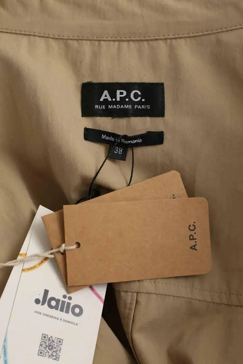 Trench-coat APC Beige en Coton