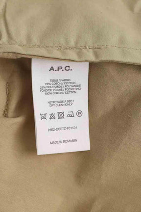 Trench-coat APC Beige en Coton