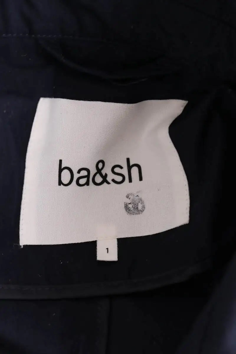 Trench-coat Ba&Sh Marine en Synthétique