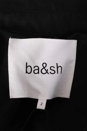 Trench-coat Ba&Sh Noir en Coton