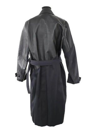 Trench-coat Bottega Veneta Noir en Cuir