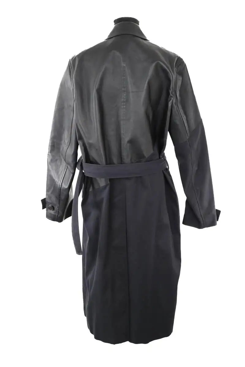 Trench-coat Bottega Veneta Noir en Cuir