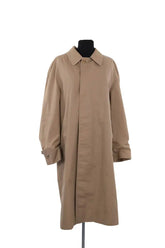 Trench-coat Burberry Beige en Coton, taille L - Seconde Main