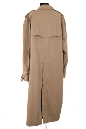 Trench-coat Burberry Beige en Coton