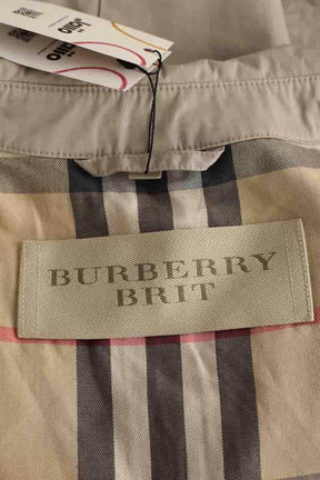 Trench-coat Burberry Beige en Coton
