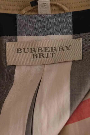 Trench-coat Burberry Beige en Coton
